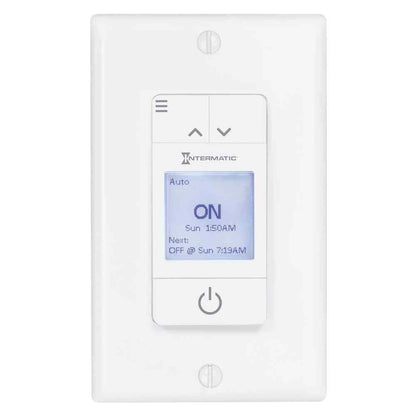 Intermatic ASCEND Standard 15 Amp 7-Day Indoor Programmable In-Wall Timer