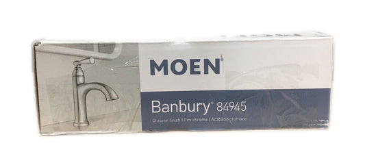 MOEN Banbury 4 in. Centerset Single Handle Bathroom Faucet in Chrome 84945