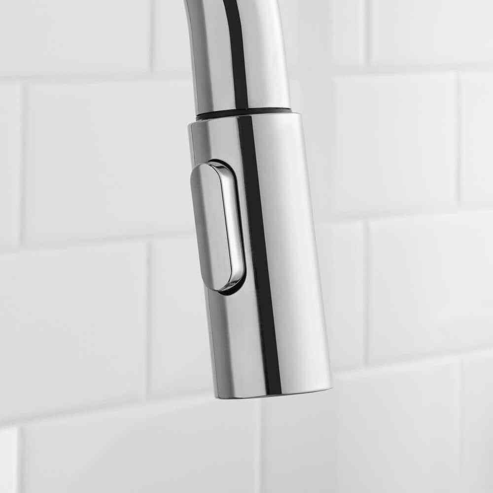 Glacier Bay Paulina Single-Handle Pull-Down Sprayer Kitchen Faucet in Chrome