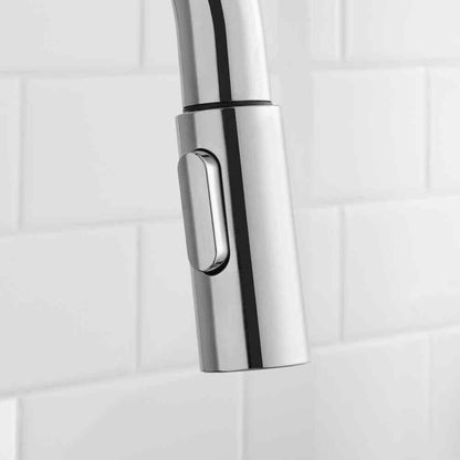 Glacier Bay Paulina Single-Handle Pull-Down Sprayer Kitchen Faucet in Chrome