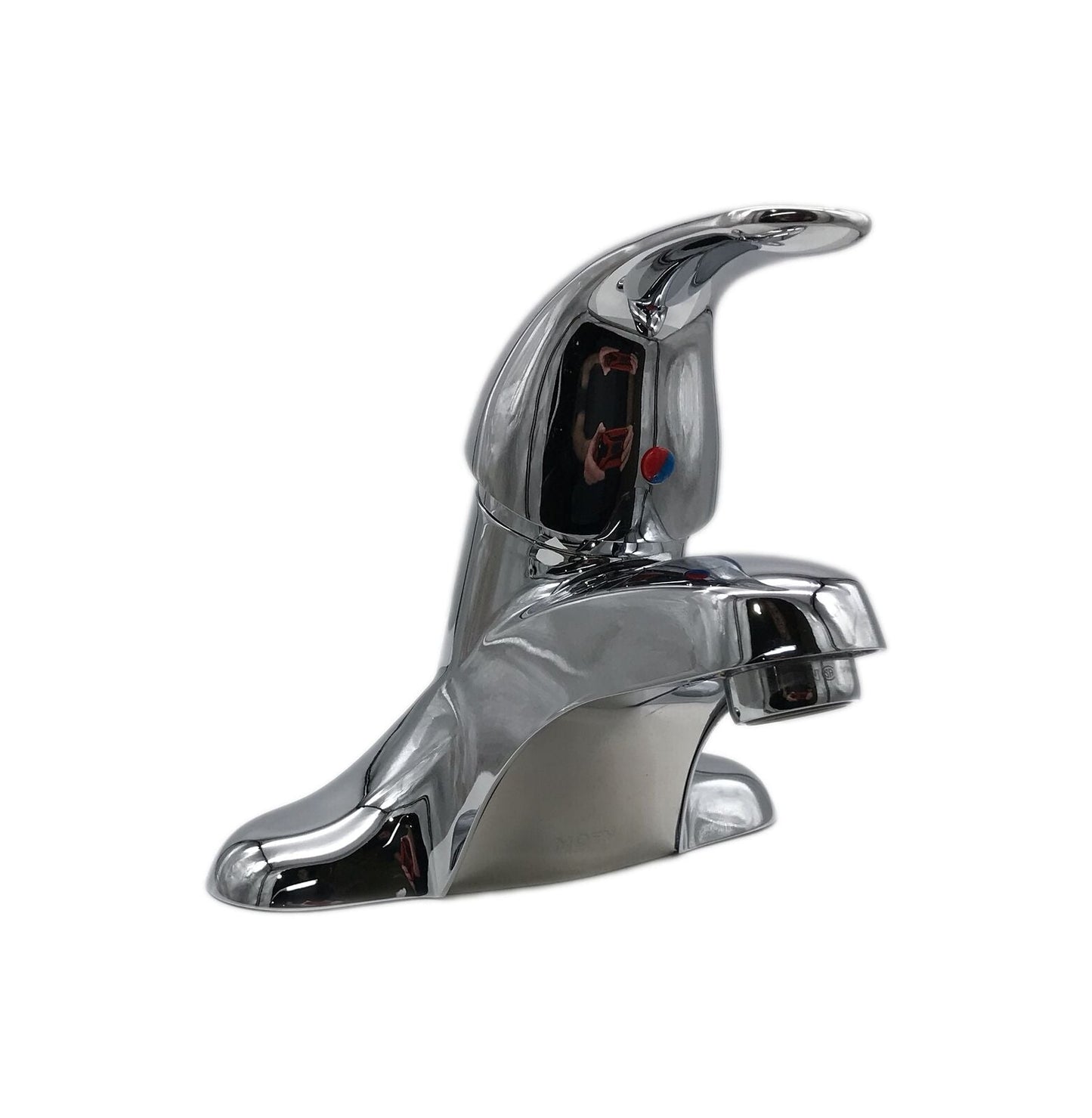 MOEN Adler 4 in. Centerset Single-Handle Low-Arc Bathroom Faucet in Chrome