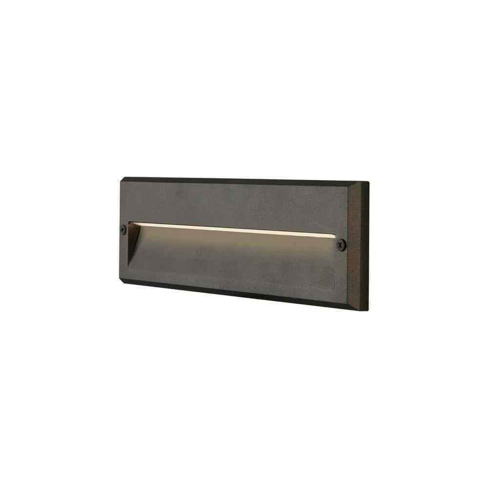 Hampton Bay Black Integrated LED Deck Light JAO2601L