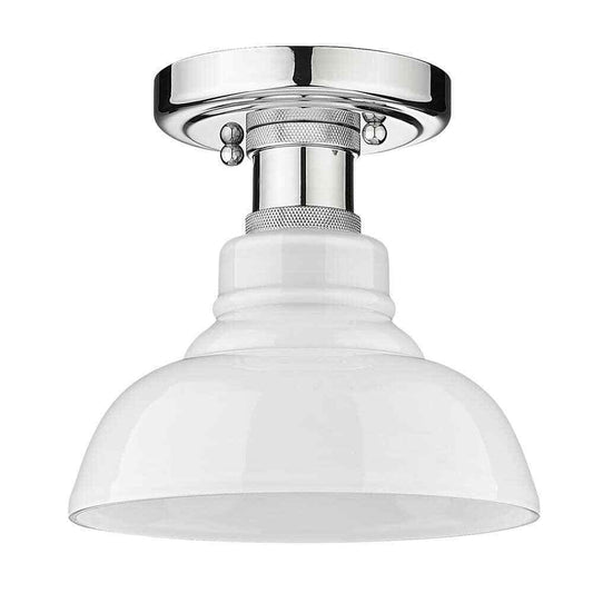 Golden Lighting Carver Flush Mount 0305-FM CH-VMG