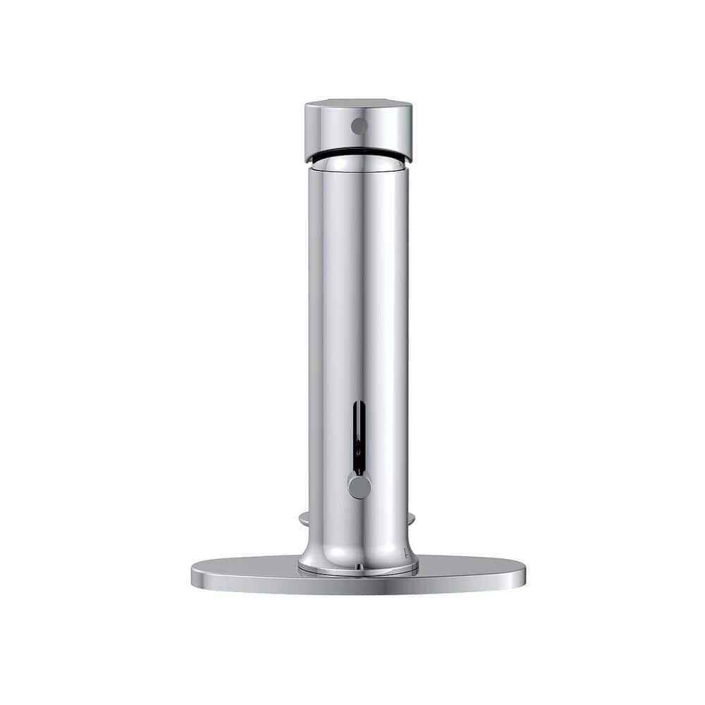 Garrick Single Hole Single Handle Bathroom Faucet in Polished Chrome