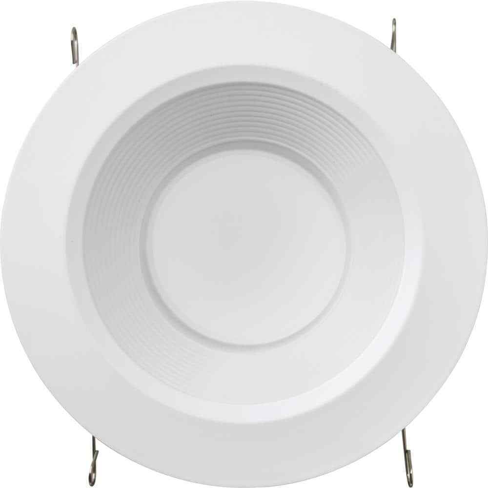 Juno Contractor Select 65BEMW HL 6 in. LED White Baffle Recessed Light Trim