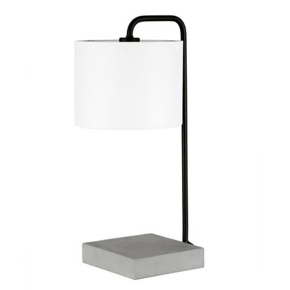 Meyer&Cross Roland 22 in. Blackened Bronze and Concrete Table Lamp