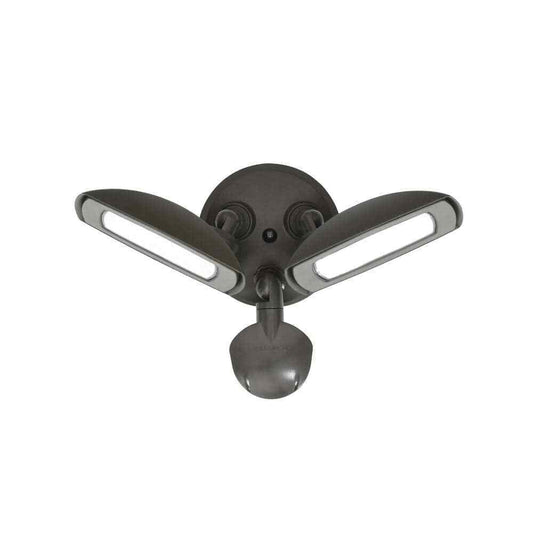 Commercial Electric 150W Equivalent Bronze Outdoor LED Security Light 3000 Lumen