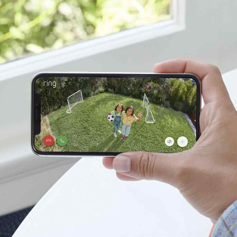 Ring Spotlight Cam Plus Battery Smart Security Video Camera w/ LED Light 2-Pack