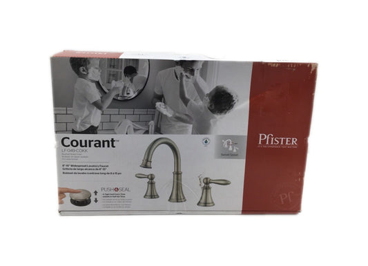 Pfister Courant 8 in. Widespread 2-Handle Bathroom Faucet in Brushed Nickel