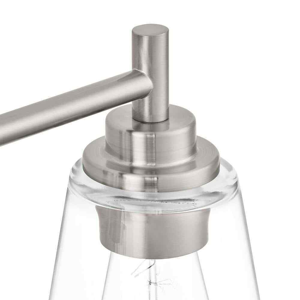 Hampton Bay Wakefield 22.5 in. 3-Light Chrome Vanity Light