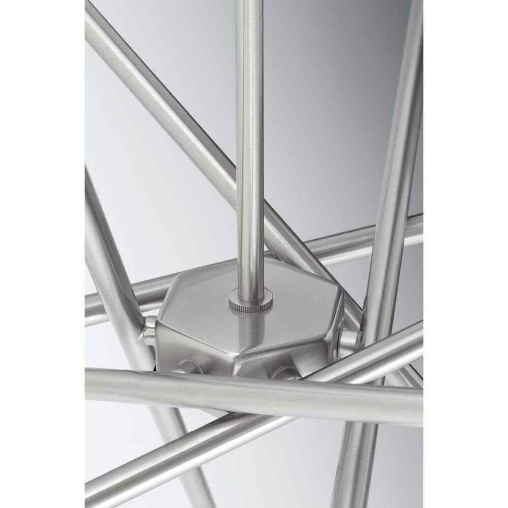Progress Lighting Astra Collection 6-Light Brushed Nickel Chandelier