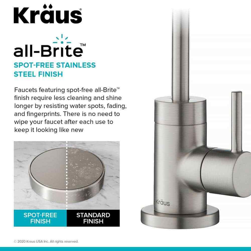 KRAUS Purita Single-Handle Water Dispenser Faucet for Water Filtration System