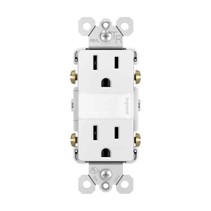 Legrand radiant 15 Amp 125-Volt Tamper Resistant Duplex Outlet White