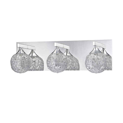 Designers Choice Collection SOLARO Series 3-Light Chrome Bath Light