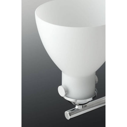 Progress Lighting Fuller Collection 1-Light Polished Chrome Bath Sconce