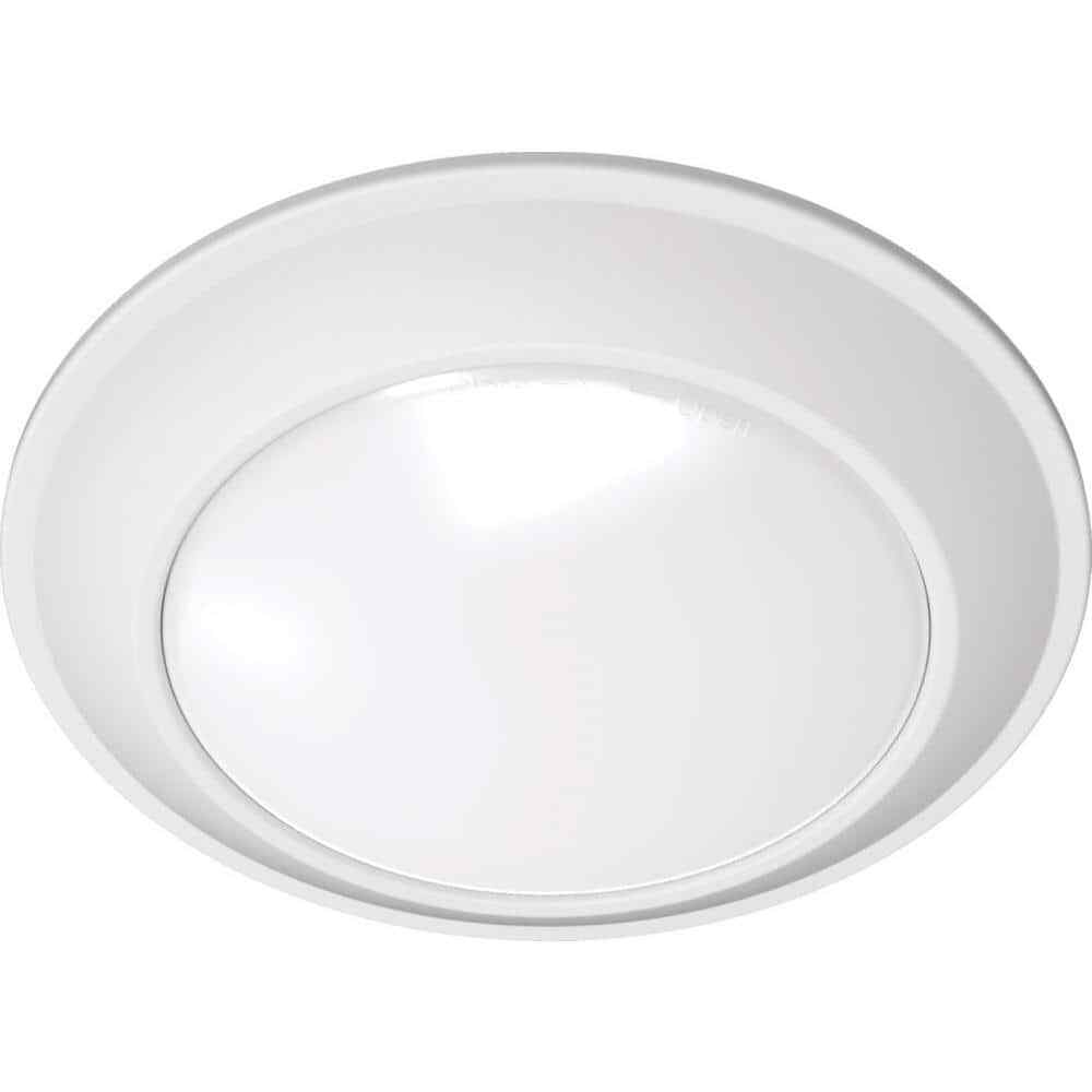 Juno JSBTC 8.39 in. White Tapered 2700K - 5000K Integrated LED Flush Mount Light