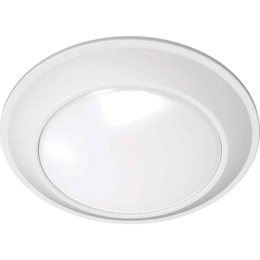 Juno JSBTC 8.39 in. White Tapered 2700K - 5000K Integrated LED Flush Mount Light