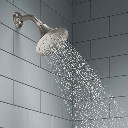 KOHLER Forte 1-Spray Pattern 5.5 in. Single Wall Mount Fixed Shower Head