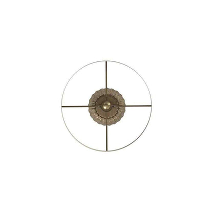 StyleCraft 32 in. Glimmer Bronze Table Lamp with Beige Hardback Fabric Shade