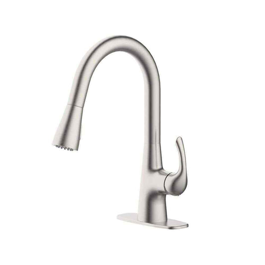 Glacier Bay Clare Single-Handle Pull-Down Laundry Utility Faucet Stainless Steel