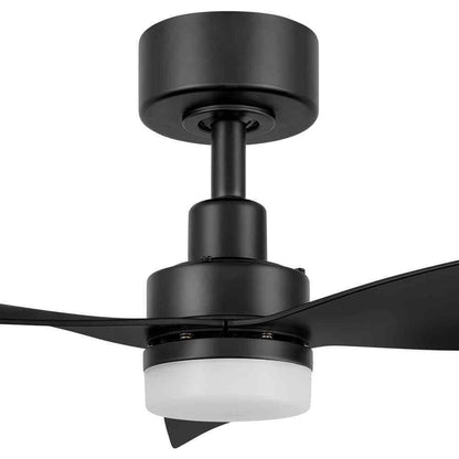 Hampton Bay Marlston 36 in. CCT LED Indoor/Outdoor Ceiling Fan Matte Black