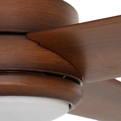 Home Decorators Mercer 52 in. LED Indoor Distressed Koa Ceiling Fan