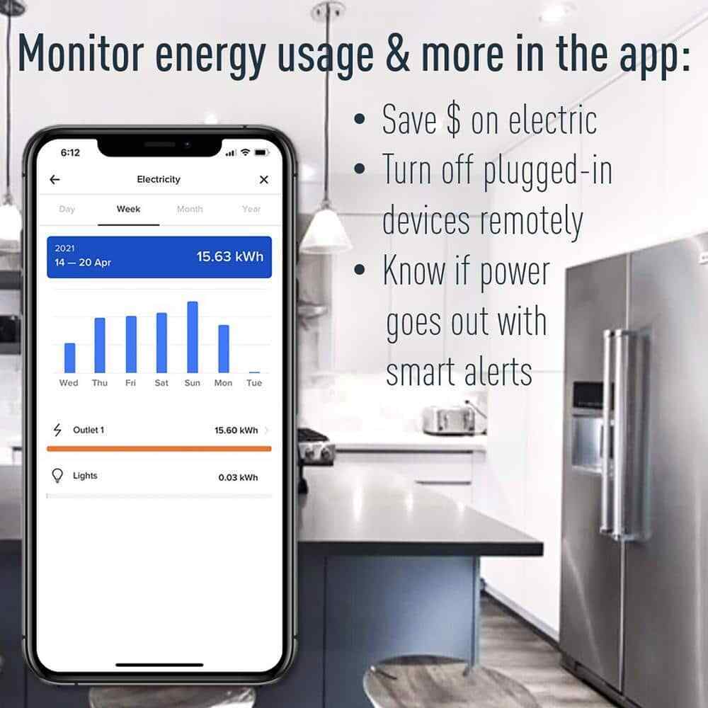 Legrand radiant with Netatmo 20 Amp Decorator Duplex Smart Outlet White