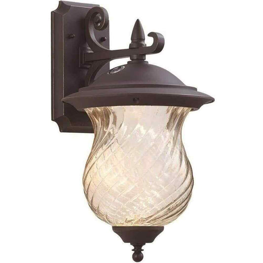 SUPERHUNTER 60-Watt Equivalent Integrated LED Oil-Rubbed Bronze Area Light