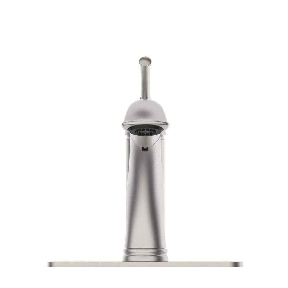 Glacier Bay Hemming 1-Handle Pull-Out Sprayer Kitchen Faucet Stainless Steel