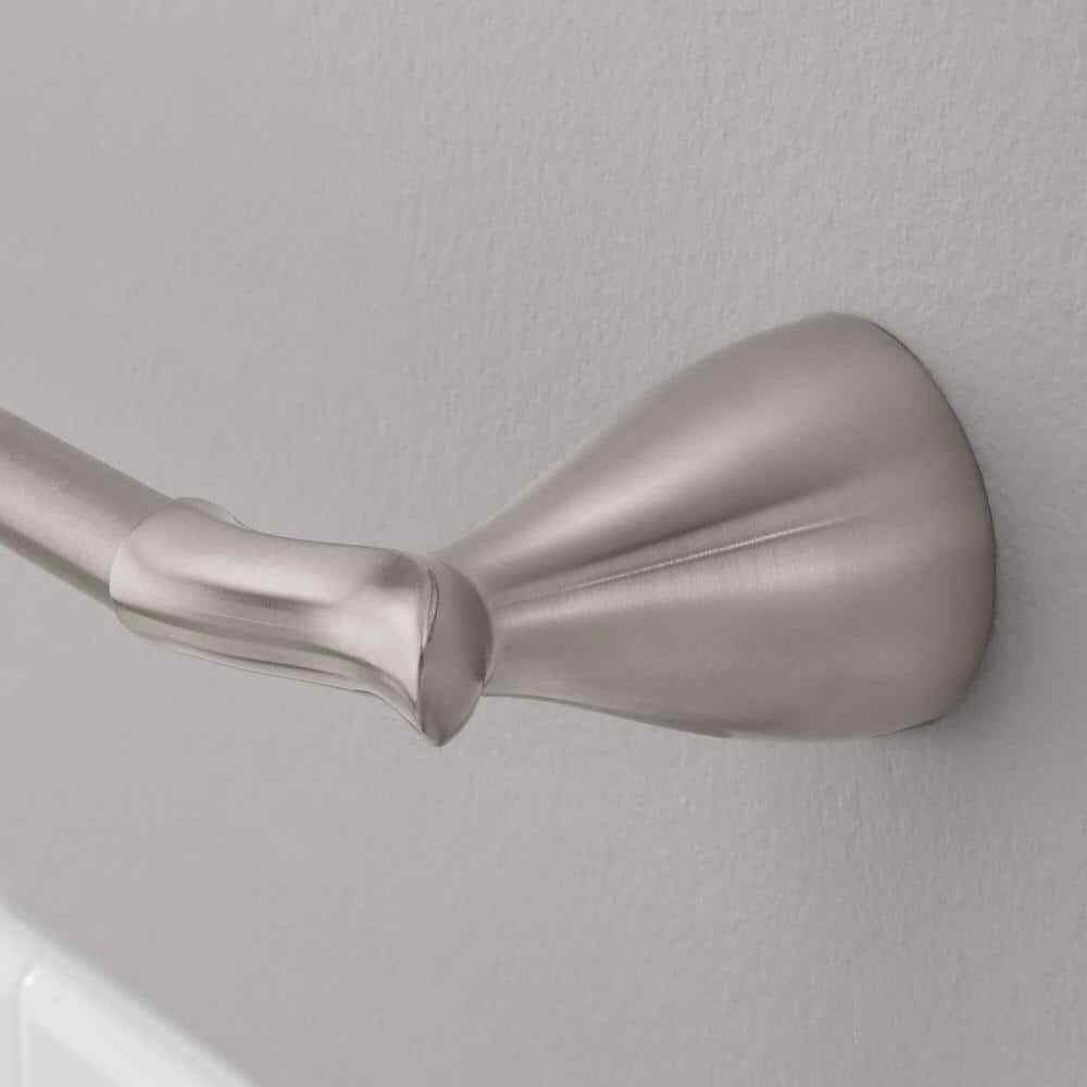 Glacier Bay Edgewood 18 in. Towel Bar in Brushed Nickel 20064-0104