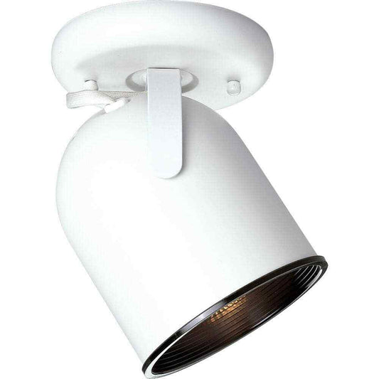 Progress Lighting 1-Light White Spotlight Fixture P6144-30
