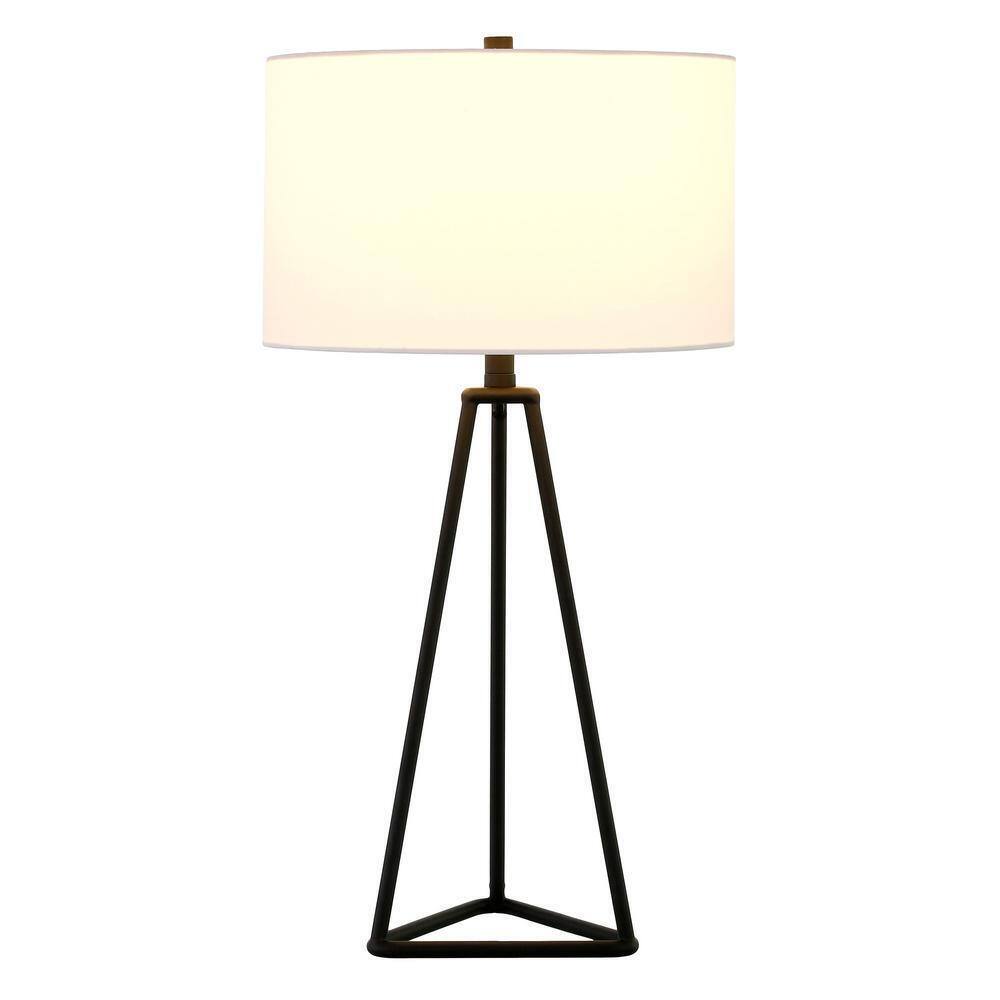 Meyer&Cross Gio 26.13 in. Blackened Bronze Table Lamp
