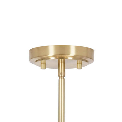 Hampton Bay Vernon Hills 4-Light Antique Brass Island Pendant Light