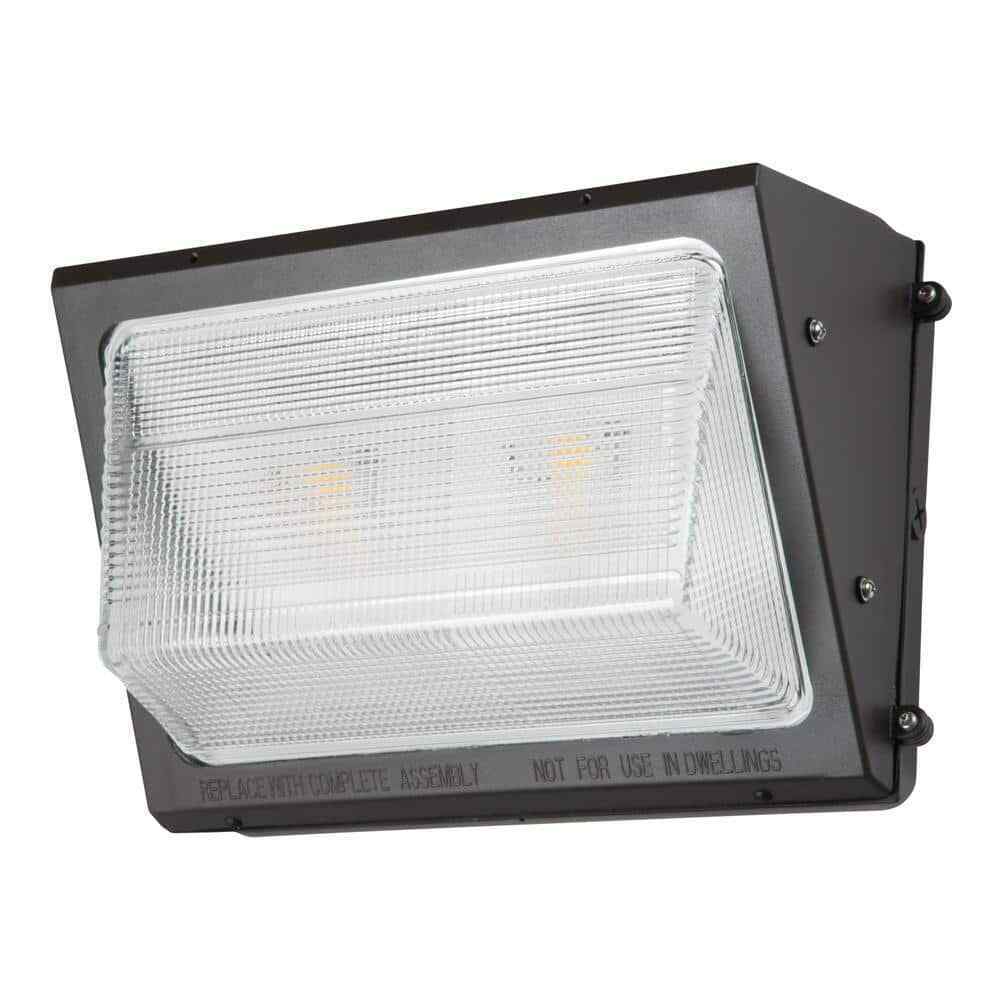 Lumark 400-Watt Equivalent Integrated LED Bronze Weather Resistant Light 4000K
