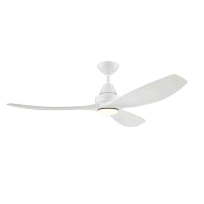 Home Decorators Collection Levanto 52 in. LED Indoor/Outdoor White Ceiling Fan