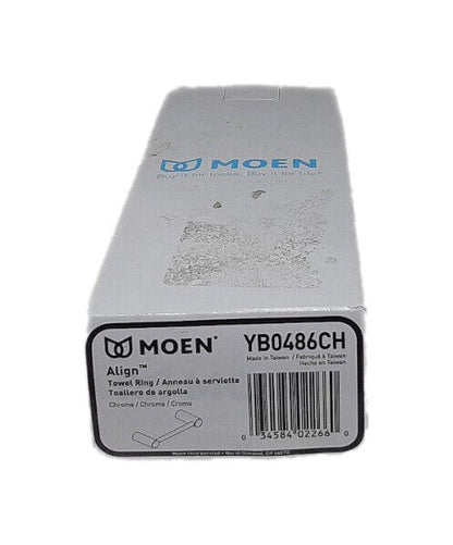 MOEN Align 9 in. Hand Towel Bar in Chrome YB0486CH