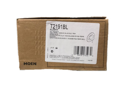 MOEN Align Single-Handle Posi-Temp Valve Trim Kit Matte Black Valve Not Included