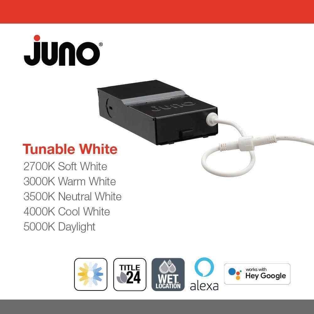 Juno Contractor Select WF6C 6 in. Matte White LED Tunable Canless Downlight