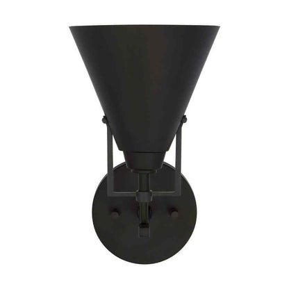 Home Decorators Insdale Matte Black Modern Industrial Bathroom Vanity Light