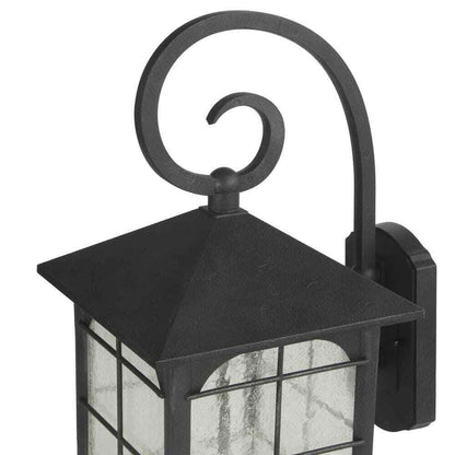 Home Decorators Brimfield Aged Iron 3-Light Outdoor Line Voltage Wall Sconce