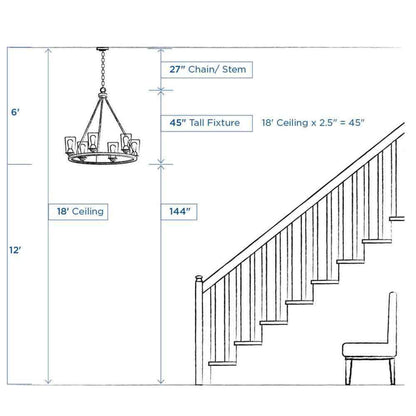 Progress Lighting Hinton 8" Brushed Nickel Pendant w/ Clear Seeded Glass Shade