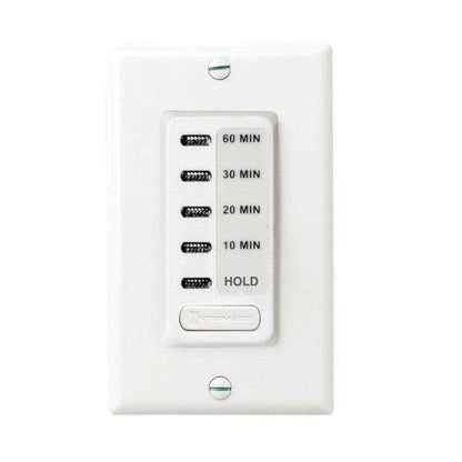 Intermatic 15 Amp 60-Minute Countdown In-Wall Timer - White EC210WK