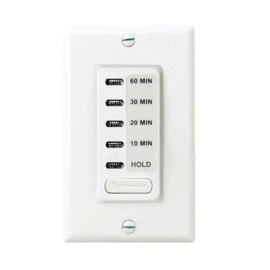 Intermatic 15 Amp 60-Minute Countdown In-Wall Timer - White EC210WK