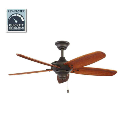 Home Decorators Altura 48 in. Indoor/Outdoor Oil-Rubbed Bronze Ceiling Fan