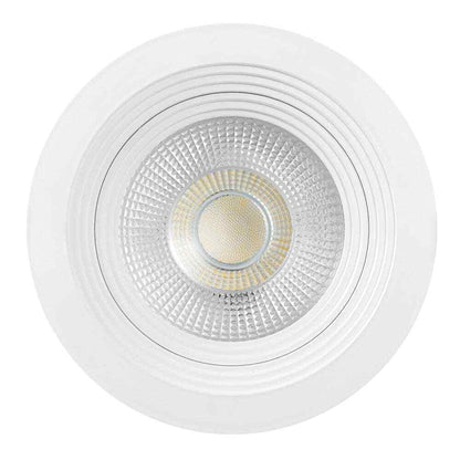 Globe Electric 5 in. 3000K White Integrated LED Recessed Lighting Kit 4-Pack