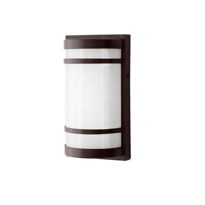 Home Decorators Mullen Oil Rubbed Bronze Outdoor Hardwired LED Wall Sconce