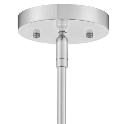 Home Decorators Westchester 3-Light Chrome Semi-Flushmount/Pendant Convertible