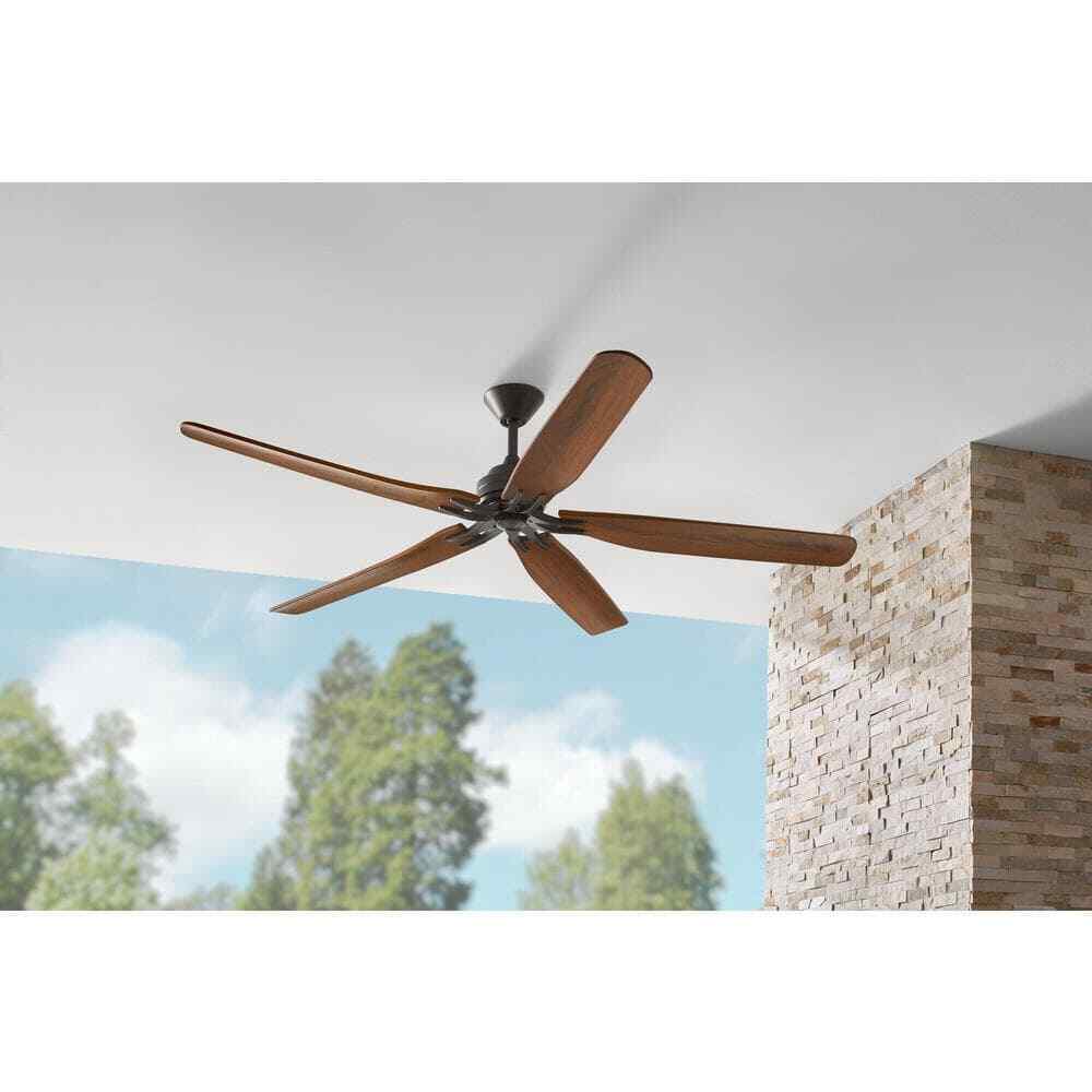 Hampton Bay Danetree 72 in. Indoor/Outdoor Natural Iron Ceiling Fan