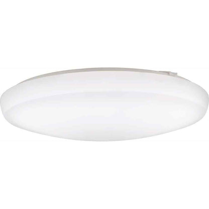 Lithonia Lighting Low Profile Round 20 in. White LED Flush Mount Light Fixture