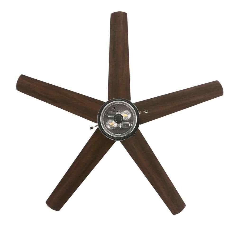 Home Decorators Colbridge 52 in. LED Indoor/Outdoor Natural Iron Ceiling Fan